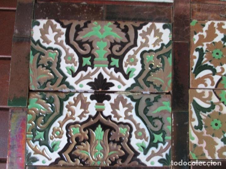 Antig&uuml;edades: azulejos Ramos Rejano reflejo oro - Foto 4