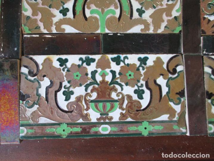 Antig&uuml;edades: azulejos Ramos Rejano reflejo oro - Foto 5