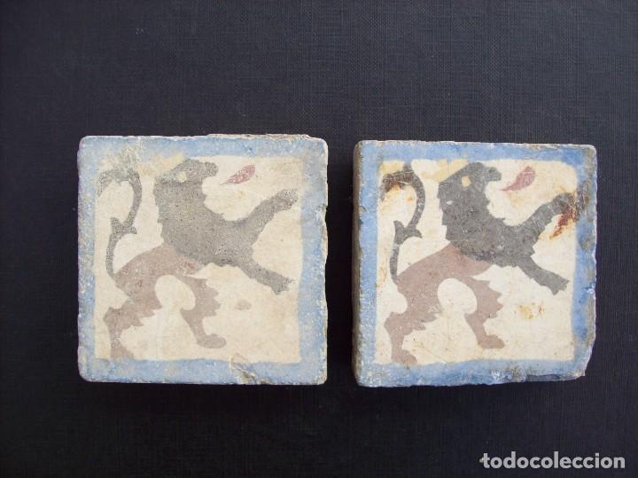 Antig&uuml;edades: lote olambrillas leon - Foto 1