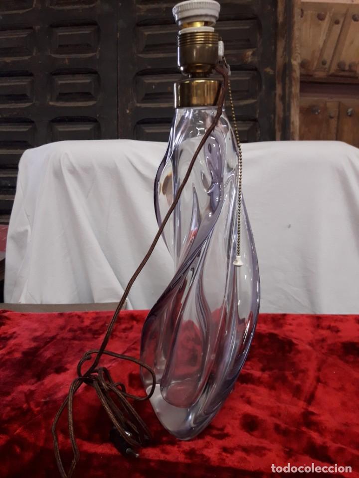 Antig&uuml;edades: Pie de l&aacute;mpara cristal - Foto 1