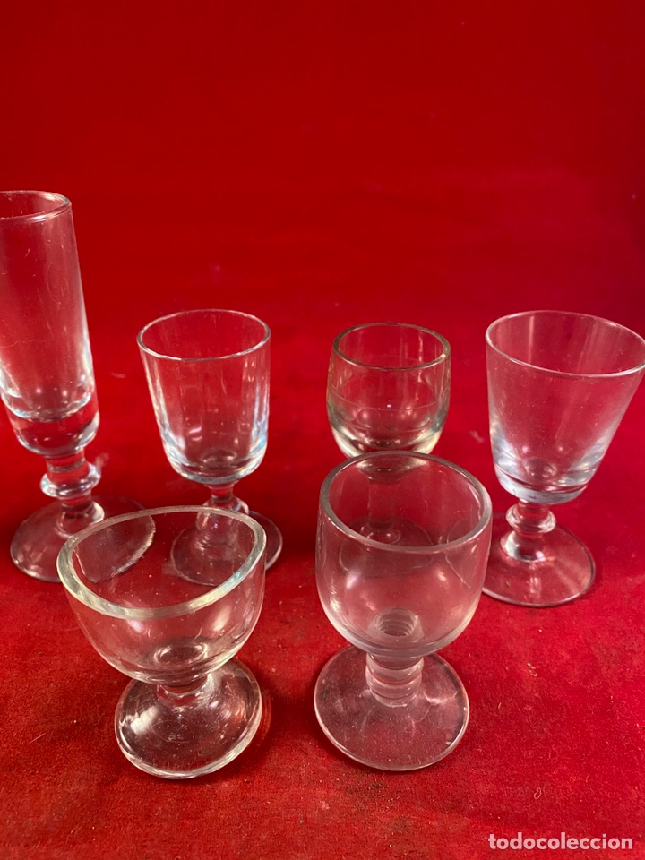 Antig&uuml;edades: Lote de copitas Cristal - Foto 2