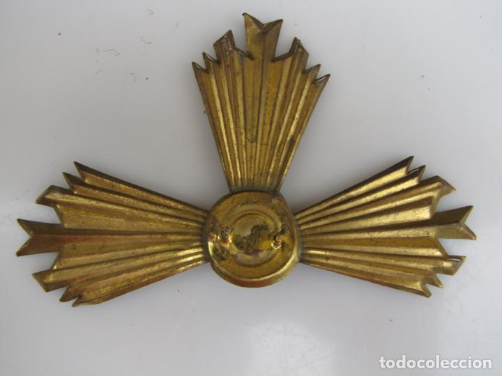 Antig&uuml;edades: 3- Potencia 12 cm. Lat&oacute;n - Foto 4