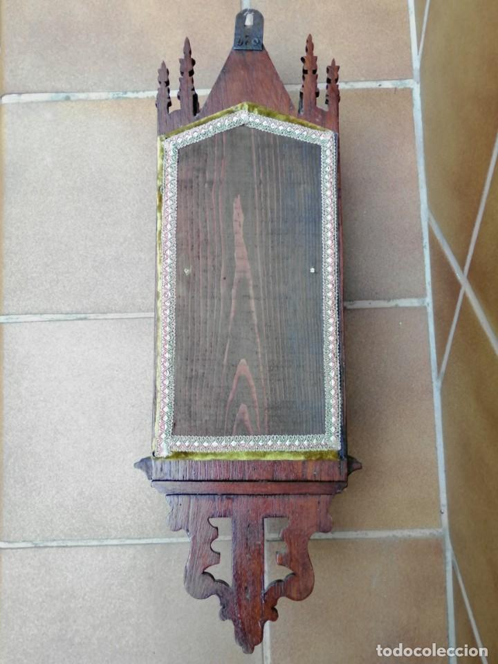 Antig&uuml;edades: CAPILLA DE MADERA SIGLO XIX - Foto 11