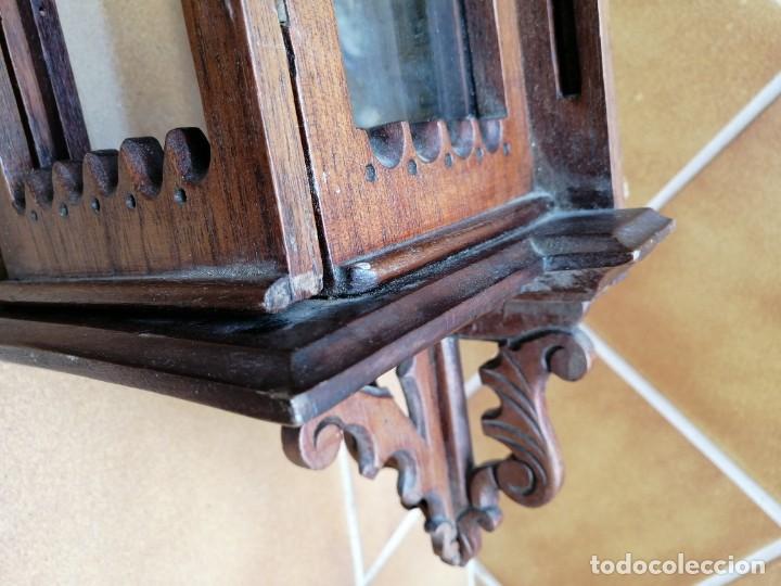 Antig&uuml;edades: CAPILLA DE MADERA SIGLO XIX - Foto 19