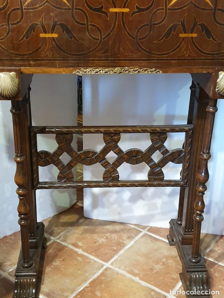 Antig&uuml;edades: - BARGUE&Ntilde;O PAPELERA MARQUETER&Iacute;A - Foto 3