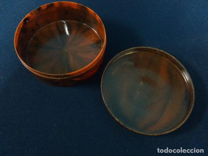 Antig&uuml;edades: CAJA REDONDA BAQUELITA - Foto 2