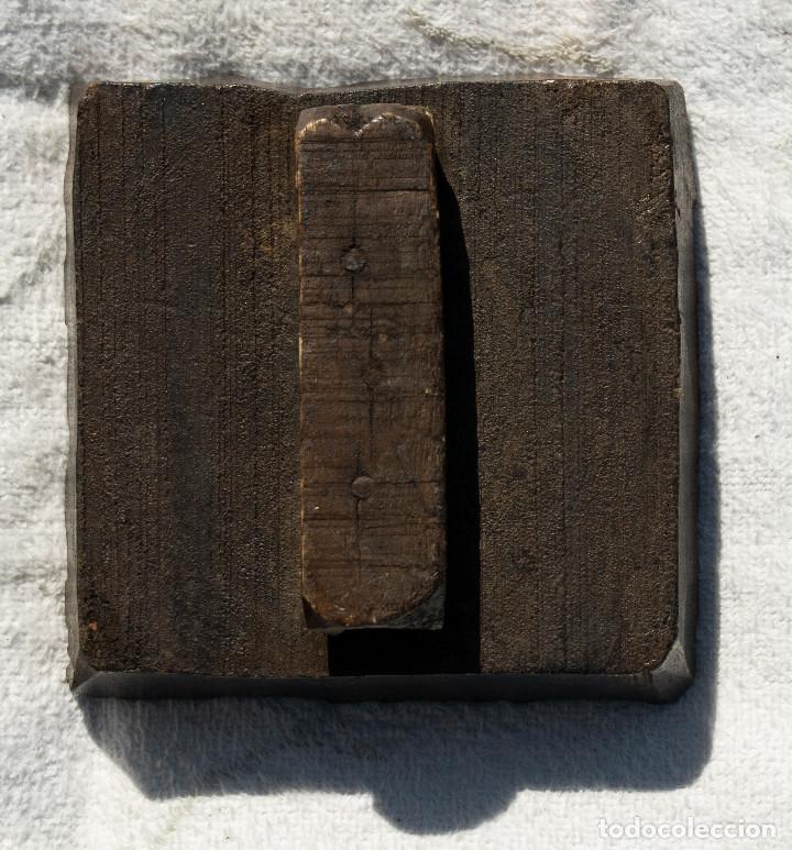 Antig&uuml;edades: Sellos de estampaci&oacute;n de madera - Foto 2
