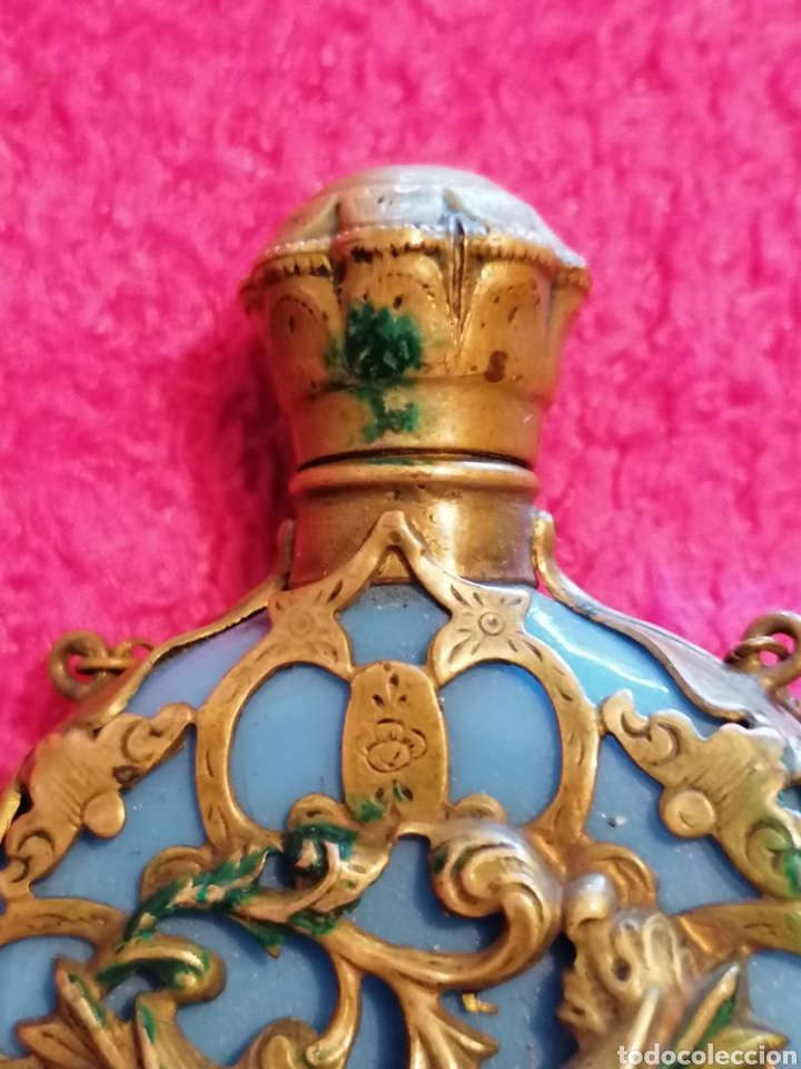 Antig&uuml;edades: PERFUMERO VICTORIANO CHATELAINE. VICTORIAN CHATELAINE PERFUME BOTTLE - Foto 5