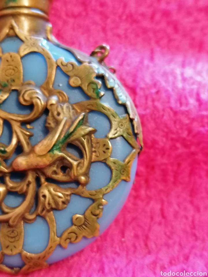 Antig&uuml;edades: PERFUMERO VICTORIANO CHATELAINE. VICTORIAN CHATELAINE PERFUME BOTTLE - Foto 6