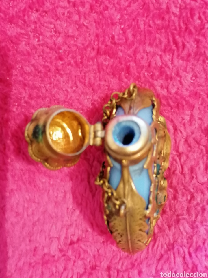Antig&uuml;edades: PERFUMERO VICTORIANO CHATELAINE. VICTORIAN CHATELAINE PERFUME BOTTLE - Foto 12