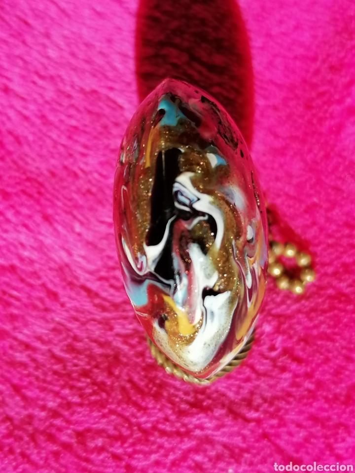 Antig&uuml;edades: PERFUMERO VICTORIANO MURANO CHATELAINE. Victorian Perfume Bottle Murano Chatelaine - Foto 10