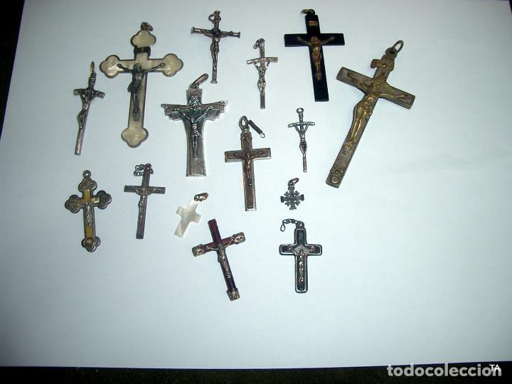 Antig&uuml;edades: lote de cruces, diferentes.ca6 - Foto 1