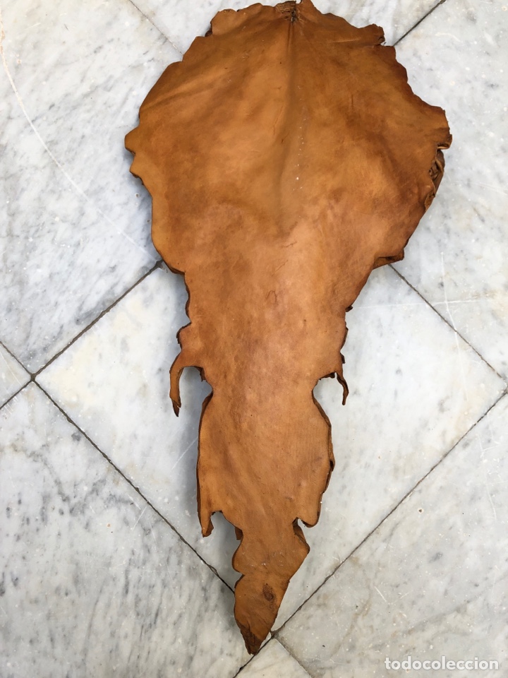 Antig&uuml;edades: Cristo hecho en cuero, 93 cm - Foto 9