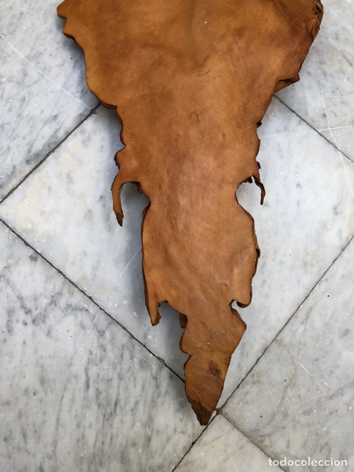 Antig&uuml;edades: Cristo hecho en cuero, 93 cm - Foto 10