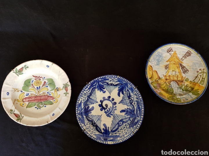 Antig&uuml;edades: Platos cer&aacute;mica - Foto 1