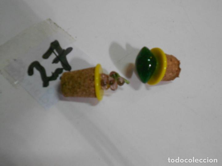 Antiquit&eacute;s: ANTIGUOS TAPONES DE CRISTAL CON FRUTAS