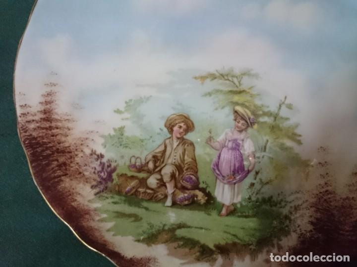 Antig&uuml;edades: plato porcelana - Foto 1