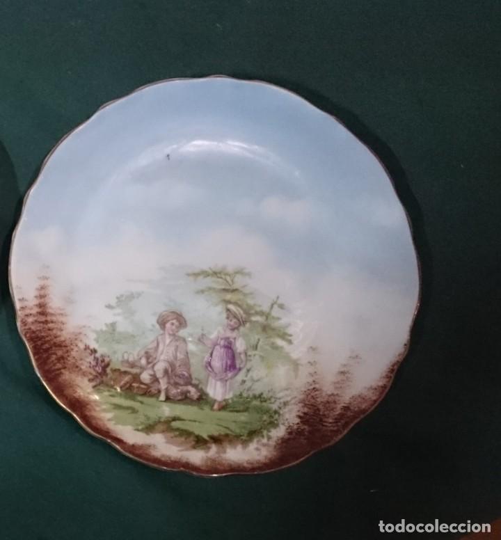 Antig&uuml;edades: plato porcelana - Foto 4