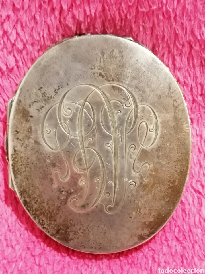 Antig&uuml;edades: PLATA. ESPEJO DE PLATA CON PEINE Y LIMA - Foto 3