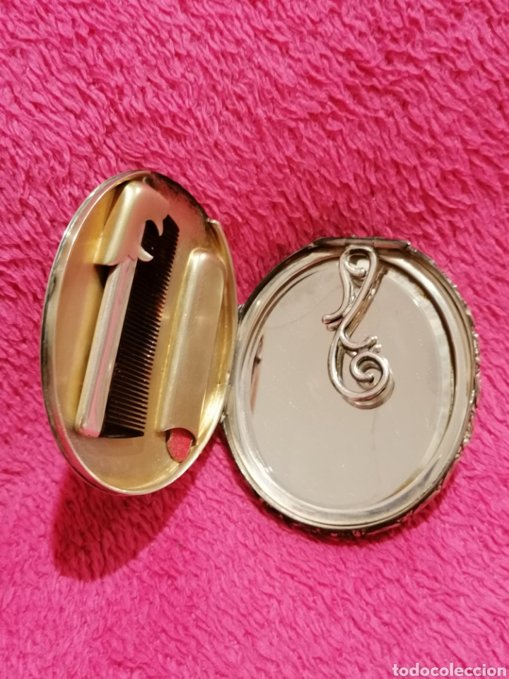 Antig&uuml;edades: PLATA. ESPEJO DE PLATA CON PEINE Y LIMA - Foto 10