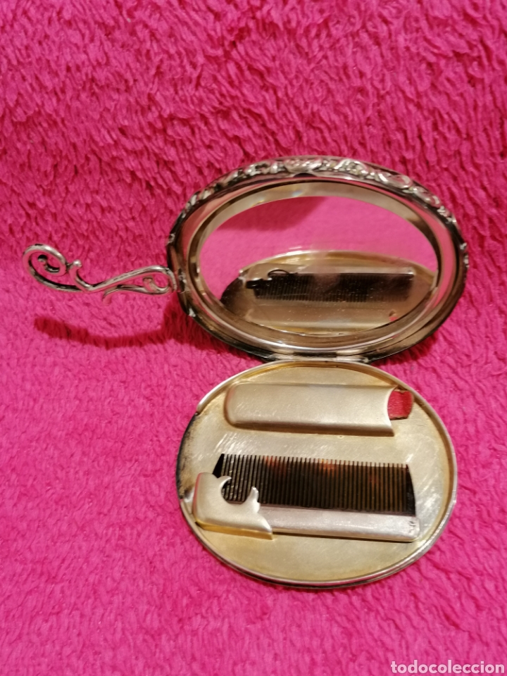 Antig&uuml;edades: PLATA. ESPEJO DE PLATA CON PEINE Y LIMA - Foto 13