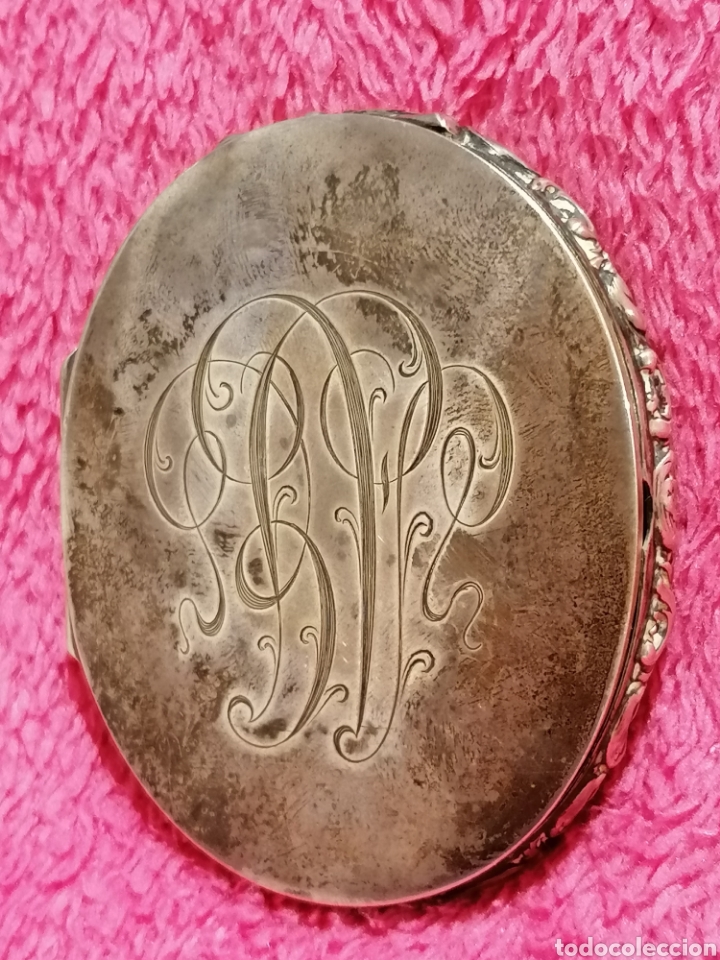 Antig&uuml;edades: PLATA. ESPEJO DE PLATA CON PEINE Y LIMA - Foto 1