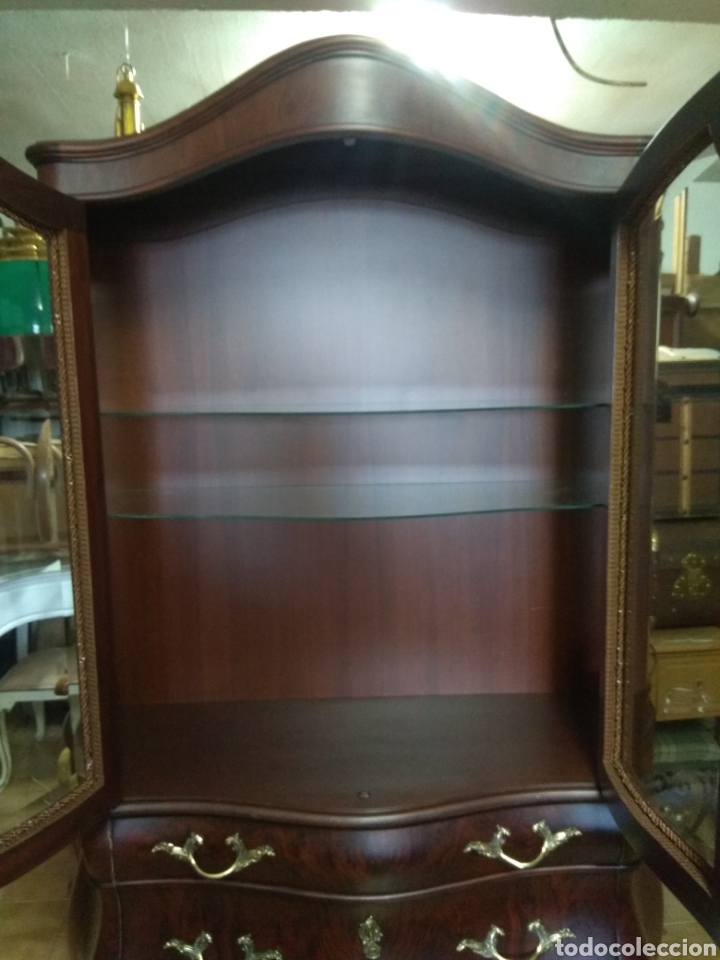 Antig&uuml;edades: Mueble Vitrina cajonera - Foto 5