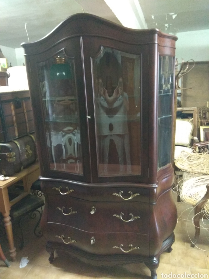 Antig&uuml;edades: Mueble Vitrina cajonera - Foto 11
