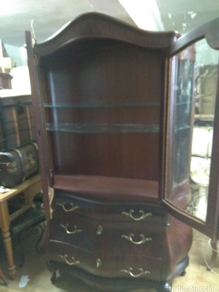 Antig&uuml;edades: Mueble Vitrina cajonera - Foto 12