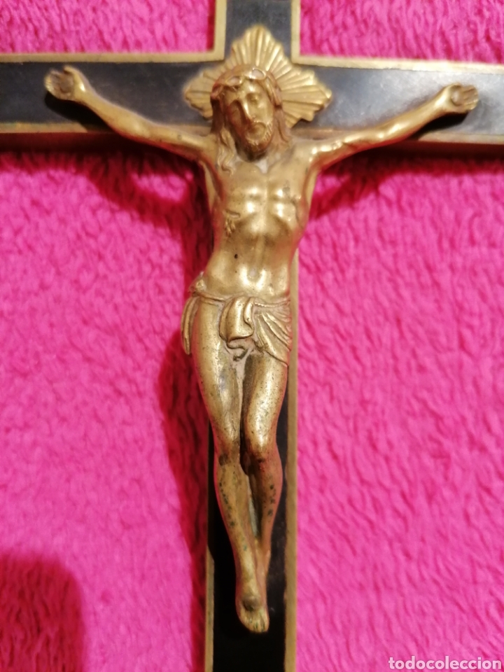 Antig&uuml;edades: CRUCIFIJO DE CONVENTO - Foto 3