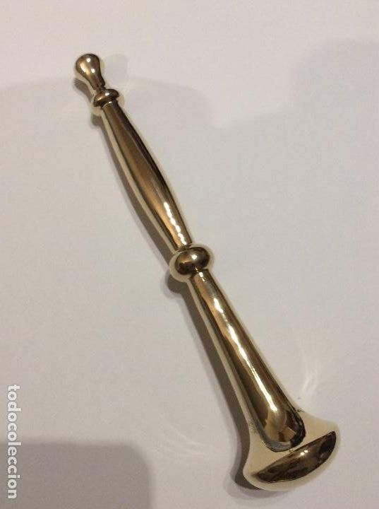 Antig&uuml;edades: MAZO O MANO BRONCE MORTERO / ALMIREZ 17 CM. - Foto 1