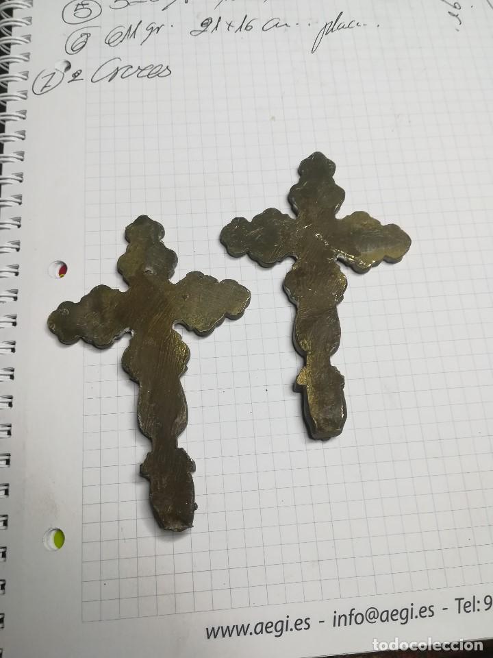 Antig&uuml;edades: ANTIGUOS CRUCIFIJOS BRONCE - Foto 2
