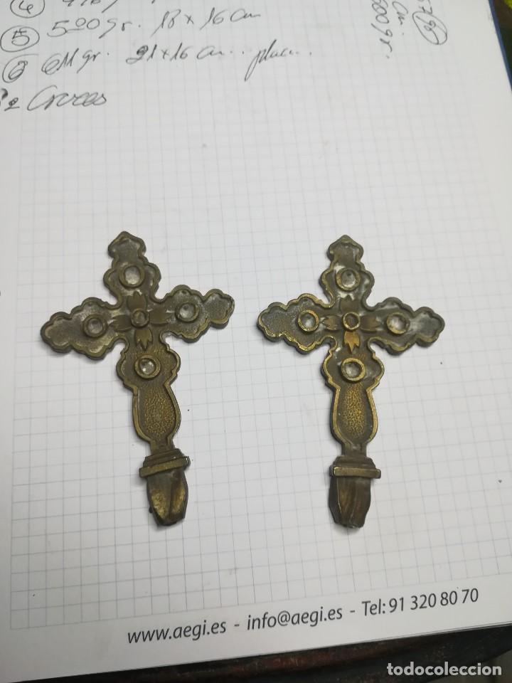 Antig&uuml;edades: ANTIGUOS CRUCIFIJOS BRONCE - Foto 3