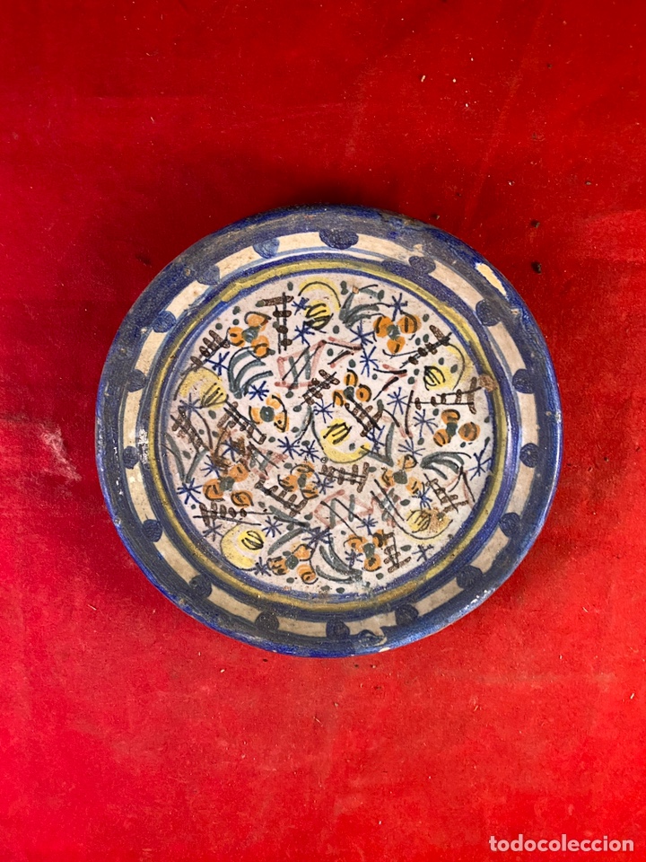 Antig&uuml;edades: Plato cer&aacute;mica - Foto 1