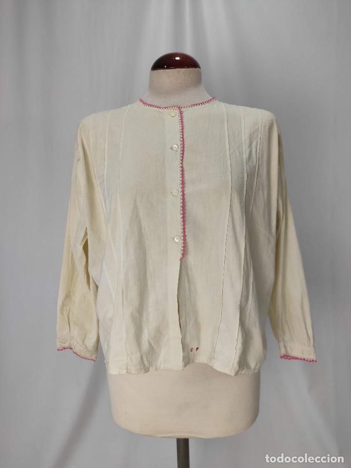 Antig&uuml;edades: CAMISA ANTIGUA DE ALGOD&Oacute;N - Foto 1