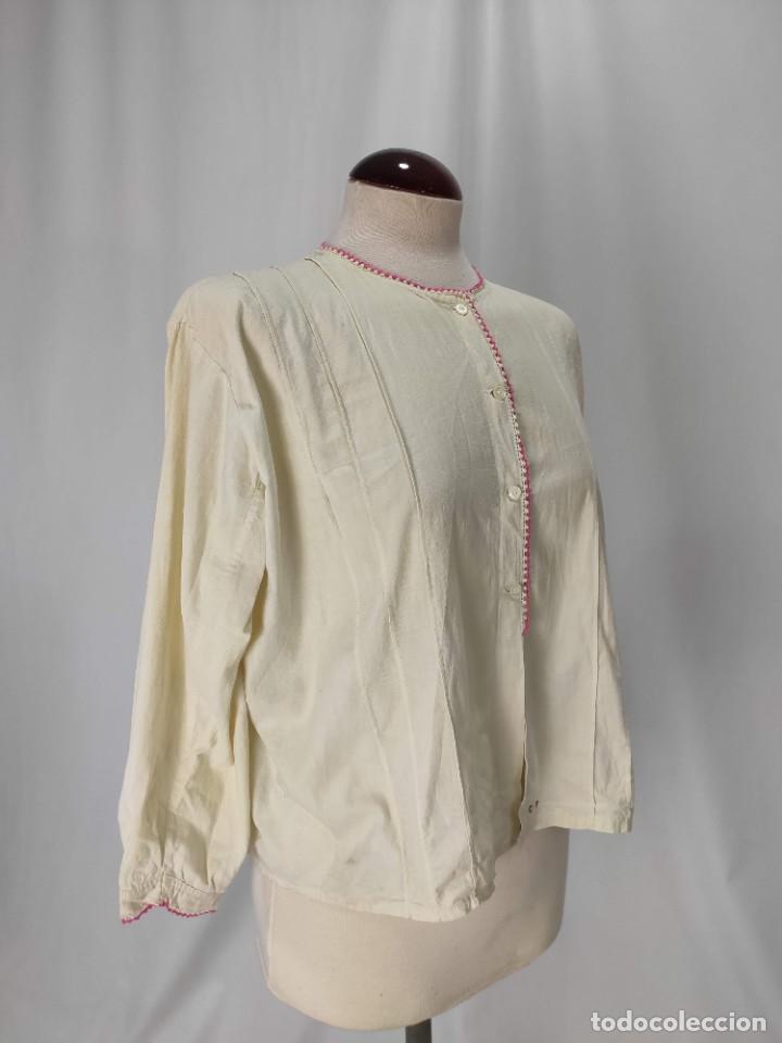 Antig&uuml;edades: CAMISA ANTIGUA DE ALGOD&Oacute;N - Foto 6