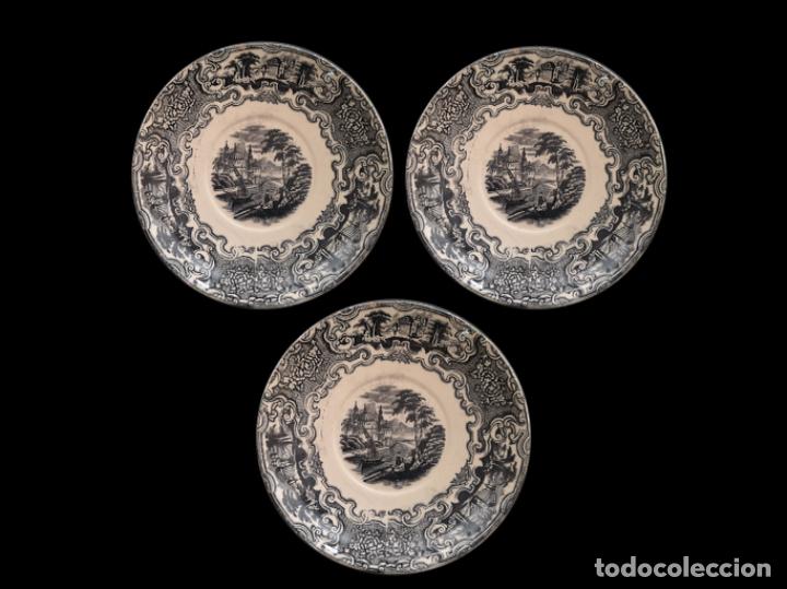 Antig&uuml;edades: Platos de Pickman antiguos, impecables. - Foto 1