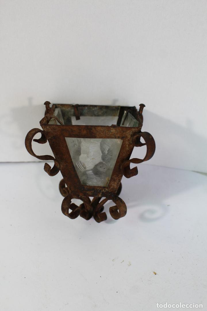 Antig&uuml;edades: peque&ntilde;o farol antiguo - Foto 2
