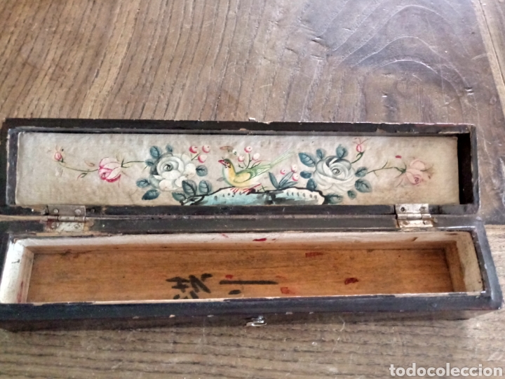 Antig&uuml;edades: Caja de abanico - Foto 5