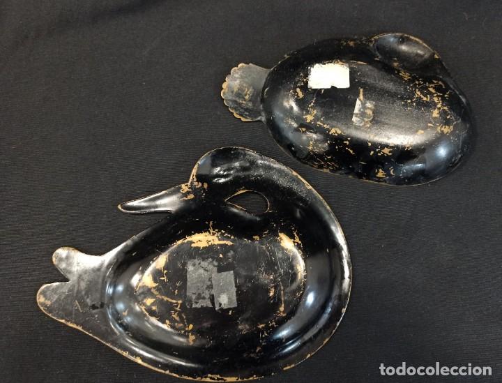 Antig&uuml;edades: Pareja de bandejas patos. C3 - Foto 5