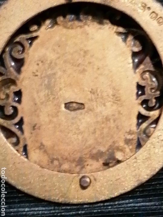 Antig&uuml;edades: VIRGEN PINTADA, CON ESMALTES. EN ESTUCHE DE BOLSILLO - Foto 12