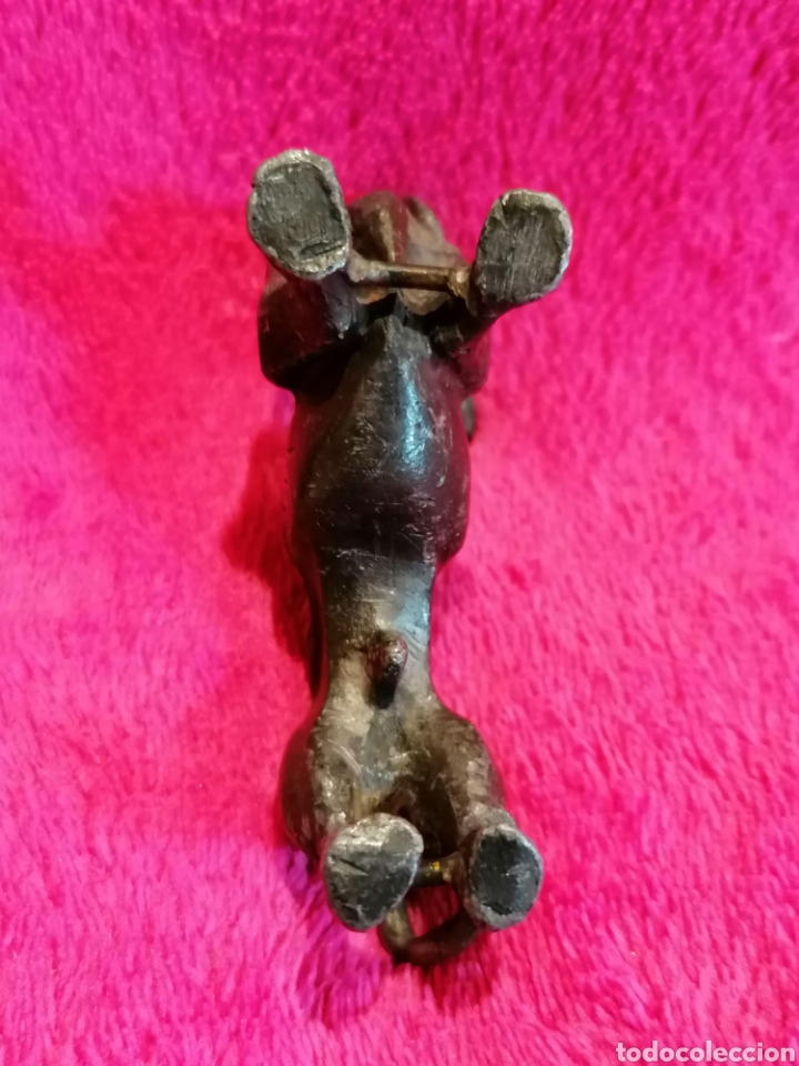 Antig&uuml;edades: 3 PERROS DE PLOMO ANTIGUOS - Foto 7