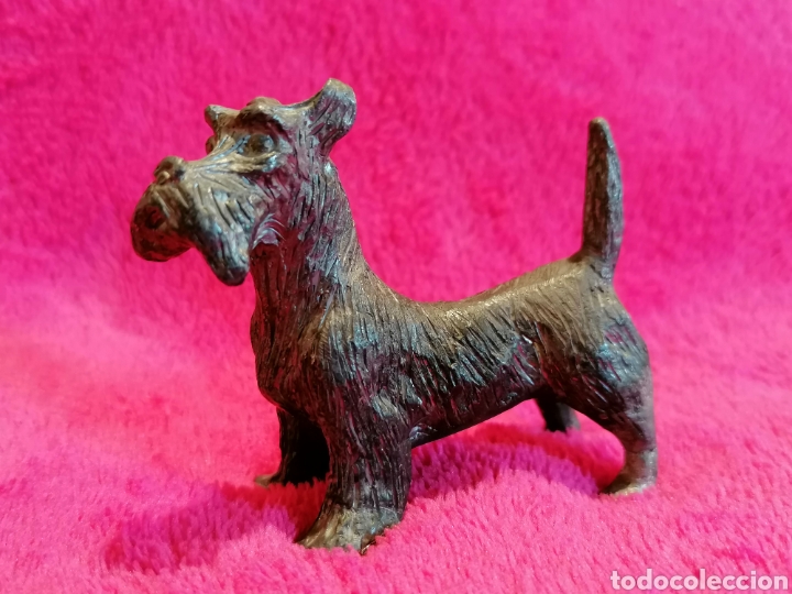 Antig&uuml;edades: 3 PERROS DE PLOMO ANTIGUOS - Foto 8