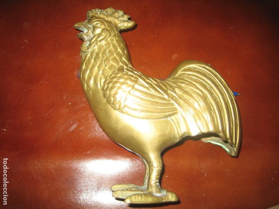 Antiquit&auml;ten: ANTIGUO GALLO EN BRONCE - VER FOTO