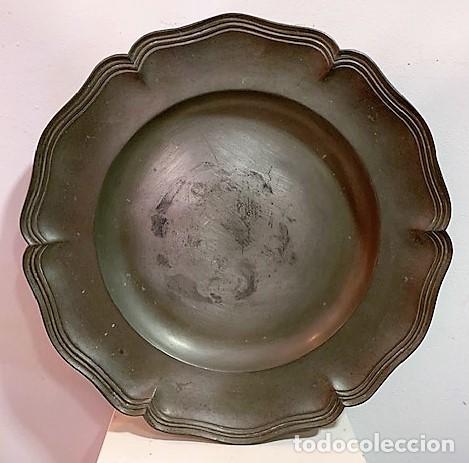 Antig&uuml;edades: Plato de esta&ntilde;o Metten - Foto 1