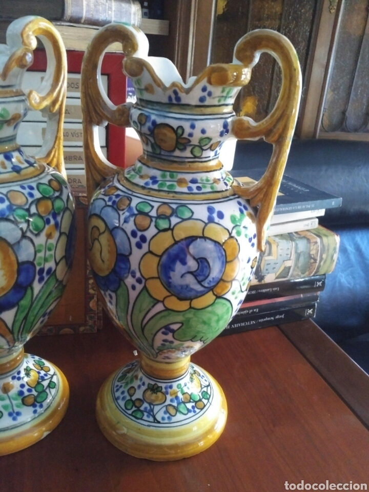 Antig&uuml;edades: Jarr&oacute;n antiguo cer&aacute;mica de Manises - Foto 3