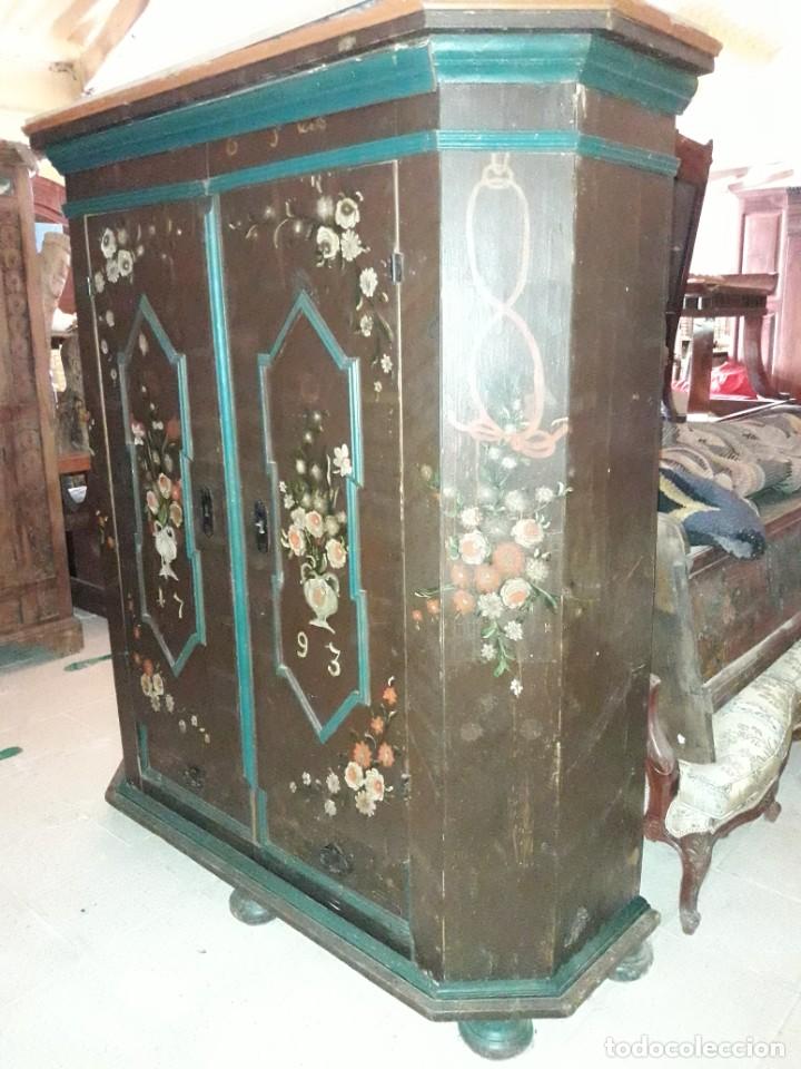 Antig&uuml;edades: Armario pintado - Foto 4