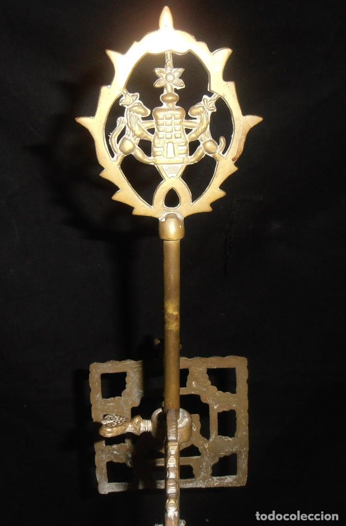 Antig&uuml;edades: QUINQUE DE BRONCE DE COMBUSTION A ACEITE - Foto 5