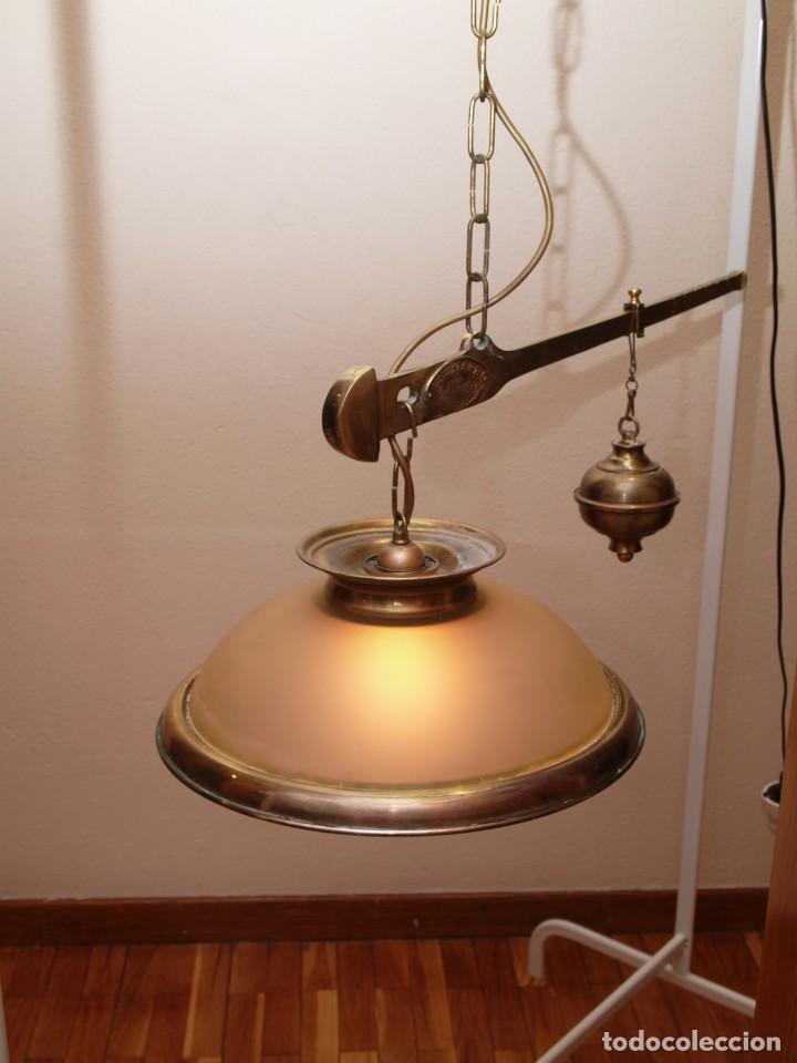 Antig&uuml;edades: Lampara Louisiane - Foto 3