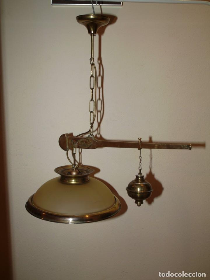 Antig&uuml;edades: Lampara Louisiane - Foto 14